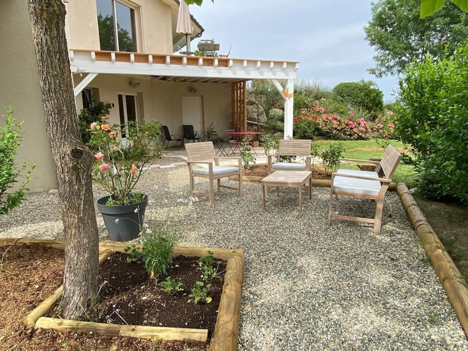 Logement Entier De Charme, Gite Equestre Gers Flamarens 외부 사진